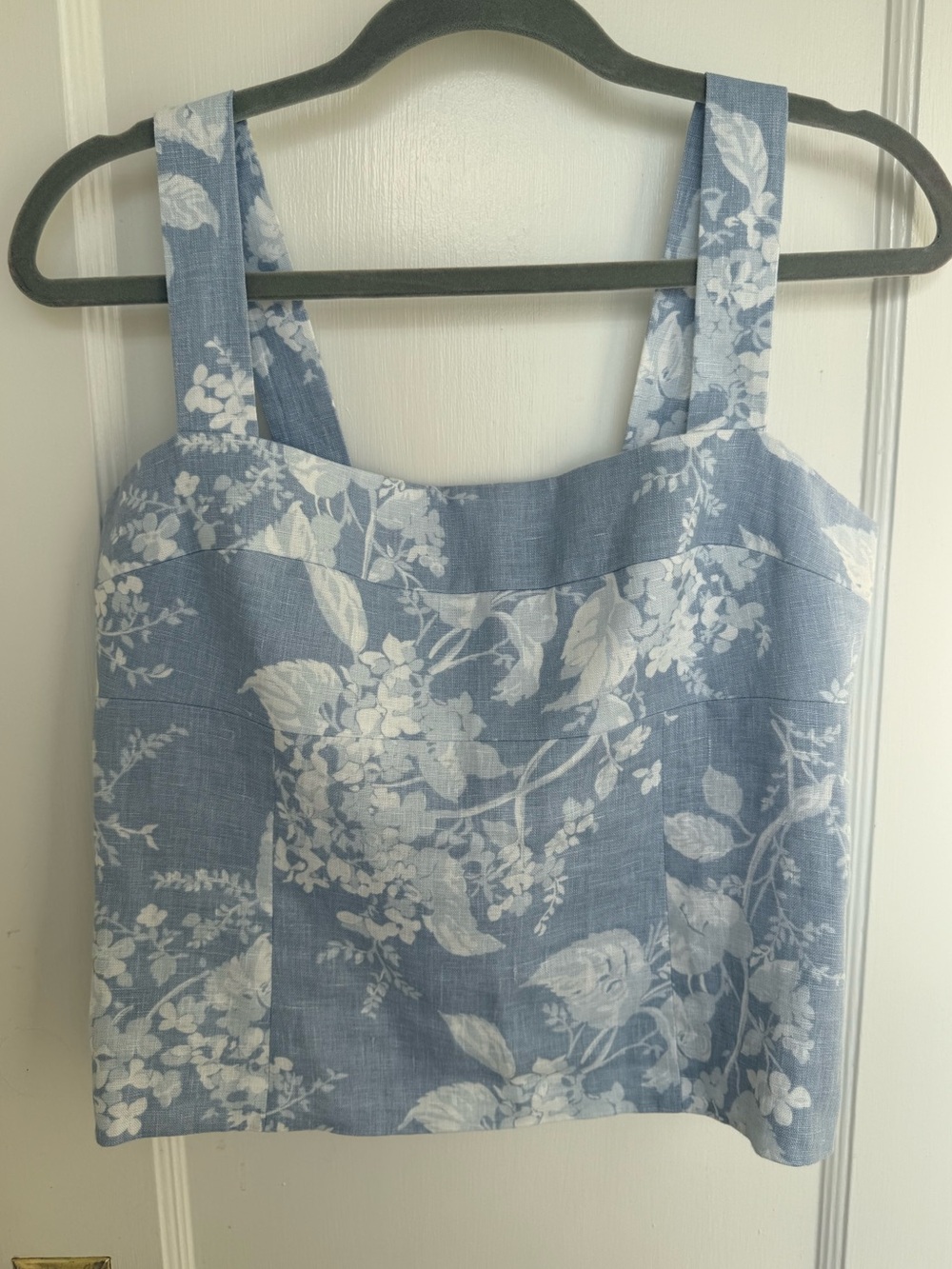 Reformation Darci Linen Top